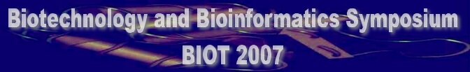 Biotechnology and Bioinformatics Symposium